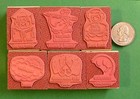 Spanish english Teacher s Bilingual Rubber Stamp Set Of Six 
