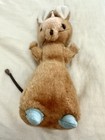 Vintage 11    Eden Beatrix Potter    lady Mouse    Plush Stuffed Animal 1979 Dressed