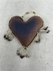 Antique Mohawk Sewing Pincushion Beaded  Native American Pin Cushion 1909
