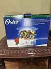 Oster 5711  Double-tiered 6 1 Qt White Food Cooker   Steamer Inspire Collection
