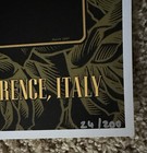 Guns N Roses 2018 Florence Italy Lithograph 24 200  rare 