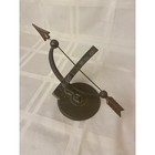 Sundials New Ipswich Nh Solid Bronze Armillary Sphere Arrow Desktop Sundial Usa