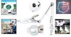 10x   30x Magnifying Glass With Light And Stand  2200 Lumens Dimmable Led Mag   
