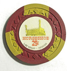-vintage Nevada-  horseshoe   0 25 Chip Las Vegas-1961