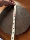 Antique Vtg Cast Iron Wood Stove Eye Burner Cover Lid Marked 8 On  Back 8 3 8   