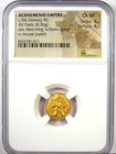 Persia Achaemenid Gold Hero Av Daric Bible Coin 400 Bc - Certified Ngc Choice Vf