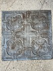 Antique Metal Tin Ceiling Tile 24    X 24  Salvaged Vintage 