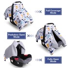 Baby Car Seat Cover  Carseat Covers Baby Boy  Minky Infant Car Seat Cover Win   