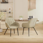 Kitchen Armchairs Dining Chairs Set Of 2 Modern Upholstered Leisure