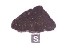 Nwa 16976 Ck 6  Meteorite  Slice  Weight 6 38 Grams  1 75 Inch