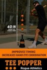 Baseball Training Tee Popper - Pops Up Balls To The Perfect Height - With Balls