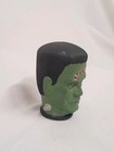 Vintage 1977 Gabriel Monster Machine Chalkware Frankenstein Head Handpainted 