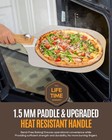 Pizza Peel Aluminum Pizza Spatula Set  12 X 14 Inch Metal Pizza Paddle