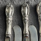 8 King Richard By Towle Sterling Silver Butter Knives 5 5 8  No Monogram - 343 G