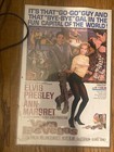 1964 Vintage Elvis Presley Viva Las Vegas Movie Poster