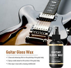 Premium Guitar Cleaning Kit - Guitar Gloss Wax  Fretboard Lemon Oil  String Clea