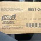 Purell Advanced Hand Sanitizer Gel 24x 4 Fl Oz Kills 99 99  Exp 03 2028