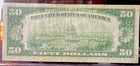 1950 C  Us  50 Federal Reserve Note Grant Green Seal Serial I00432850a