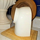 Ovation By Wade England White Porcelain Large Salt Pig Dispenser 