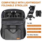 Travel Backpack For Gb Pockit Air Plus  All Terrain Strollers - Lightweight 