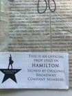 Hamilton On Broadway Official Prop  the Reynolds Pamphlet  Signed By Cast