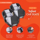 Baby Trend Ally Baby Infant Car Seat Travel System With Cover  2-pack  Stormy