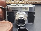 Vintage Voigtlander Vito Bl 35mm Film Camera W skopar 50mm F 3 5 Lens And Hood