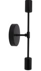 Wall Sconces Set Of Two 2-light Matte Black 2 Pack For Bathroom Bedroom Foyer   
