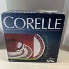 Corelle Vitrelle Livingware    Bandhani   16 Pc   Dinnerware Set  2012  New