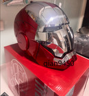 Us   Iron Man Gold Mk5 Helmet Electronic Voice Activated Mask New Inventory Gift