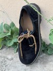Men s Black Suede Leather Shoes Bavarian Octoberfest Shoes With Rubber Sole