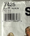 Simplicity Sewing Pattern 7425 Misses Jumper Size R Or 14 16 18 Cut Vtg 1996