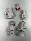 Lot Of Antique Pin Cushion Dolls 4  Japan  1 German