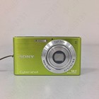 Green Sony Cyber-shot Dsc W320 Digital Camera 14 1mp 4x Optical Zoom Test Work