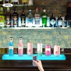 2 Pcs Led Liquor Bottle Display Shelf Lighted Bar Shelf For Home Commercial Bar