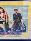 1958 Fort Bowie Movie Lobby Card Framed Cowboy Western Framed 15x12  Card-a