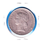 1923 Angola 50 Centavos  km-65  Nickel  lisbon Mint  Two-year Issue