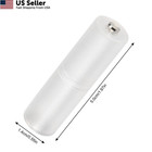 Coliao 10pcs Aaa To Aa Battery Adapter Clear