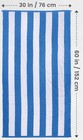 Utopia Towels 4 Pack Cabana Stripe Beach Towel  30 By 60 Inches  Oversized 100 