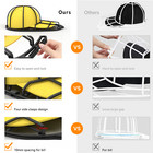Hat Washer Baseball Cap Cleaner Machine Washing Cage Holder Frame Net-usa Seller