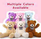 Giant Teddy Bear 4 Feet adorable And Cuddly Big Teddy Bear Stuffed Animal 47   P