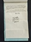 1919 Antique Last Will Testament Wakefield Ma Eunice W  Fobes Probate Court Copy