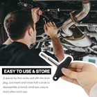 Oil Drain Plug Screw Removal Installer Wrench Assembly Tool  Plastic Oil Pan