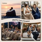 Sherpa Fleece Blankets Fuzzy Thi Warm Throw Blanket Super Soft