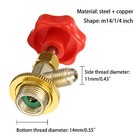 Self-sealing R134a A c Can Tap Tapper Adapter Dispensing Valve Leak Proof
