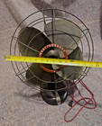 Vtg  Westinghouse 16ap2 Poweraire 16  Desk Fan Tested Working Rewired Gray Deco