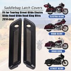 L   R Saddle Bag Hinge Latch Cover For Harley Street Glide Special Flhxs Flhx Us