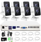 8ch Security Camera System 1080p Home Security Cctv System Wired 8 Channel Dvr