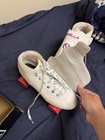 Vnla Vanilla White Quad Roller Skates Size 13 775 Plate Red Wheels Pair