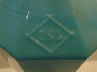 Old Original Sky Bmg  Embossed D s Lightning Rod Weathervane Ball
